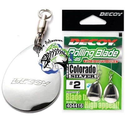 DECOY - Blade Tunning Rolling Colorado Blade Silver BL-8S 2