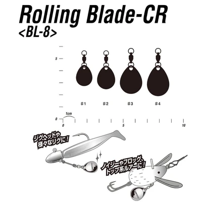 DECOY - Blade Tunning Rolling Colorado Blade Silver BL-8S 2
