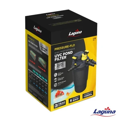 פילטר לחץ לבריכת נוי Laguna Pressure-Flo 13500L Pond Filter UVC-24W