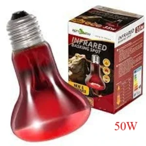 REPTI-ZOO-InfraRed-BaskingSpot נורת חימום אינפרה אדום 50W