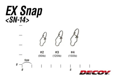 decoy - ex snap-sn14 size 2 90lb