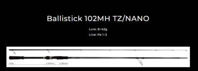 yamaga blanks ballistick 102mh tz nano