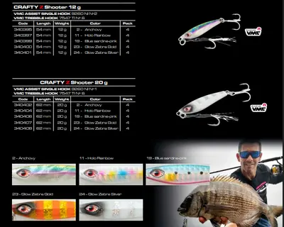 cinnetic - crafty z shooter 62mm/20g