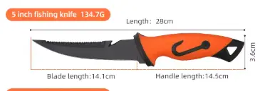 סכין לניקוי דגים