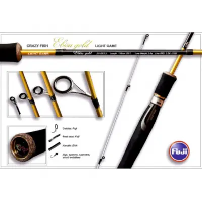 Crazy Fish Ebisu II Gold SG662UL 0,6-5