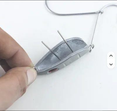 רתמה+קרסים לגרירת דג מת 135 גרם