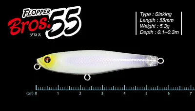 tict - flopper bros 55/5.3g sinking