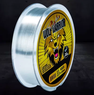 חוט ניילון WOLF 0.20mm12lb 100M