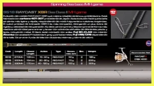 RAYCAST XBR SEA BASS II 300MH 20-80G 9518