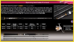 CINNETIC RAYCAST XBR 4 TRAVEL SLIM 2.4M 5-25G