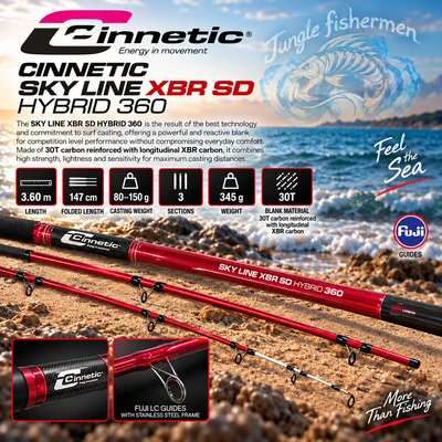 CINNETIC SKY LINE XBR SD HYBRID 360