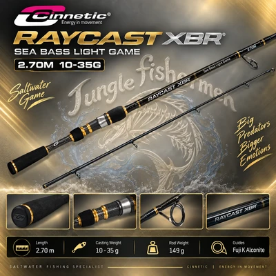 Raycast XBR Sea bass Light game 2,70ML 10-35G