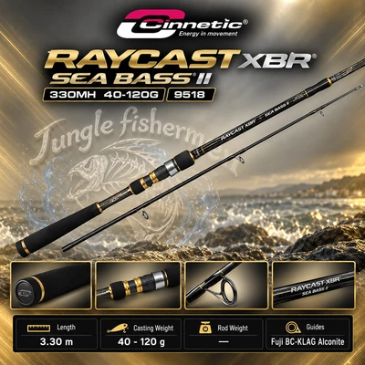 RAYCAST XBR SEA BASS II 330MH 40-120G 9518