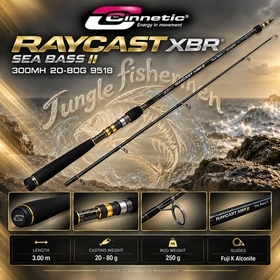 RAYCAST XBR SEA BASS II 300MH 20-80G 9518