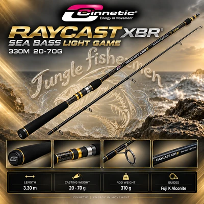 Raycast XBR Sea bass Light game 3,30M 20-70G
