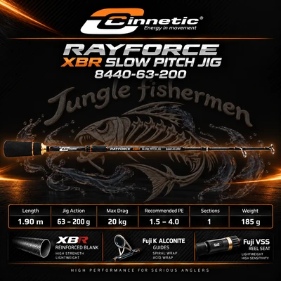 8440 63-200 RAYFORCE XBR SLOW PITCH JIG