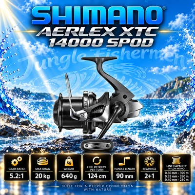 Shimano Aerlex XTC Spod Surfcasting Reel