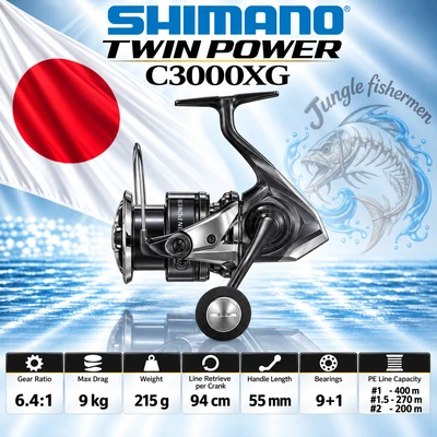 SHIMANO TWIN POWER C3000XG 2025