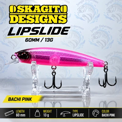 skagit designs - lipslide 60mm/13g - bachi pink