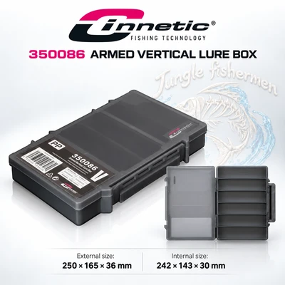 CINNETIC - ARMED VERTICAL LURE BOX 350086