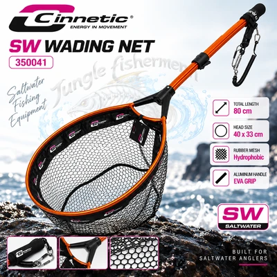 Cinnetic SW Wading net 350041