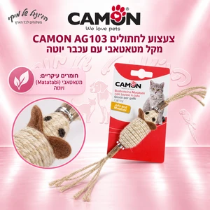 מטאטאבי משחק חתולים עם עכבר CAMON