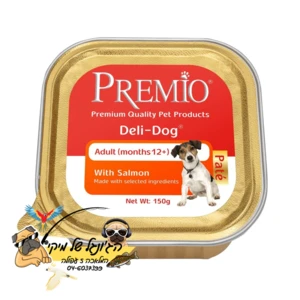 PREMIO מעדן פרמיו פטה לכלב סלמון 150 גרם