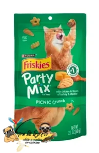 פריסקיז PARTY MIX חטיף לחתול פיקניק קראנץ 60 גרם