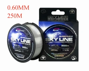 cinnetic - sky line super clear 250m 0.60MM (Fluorocarbon)