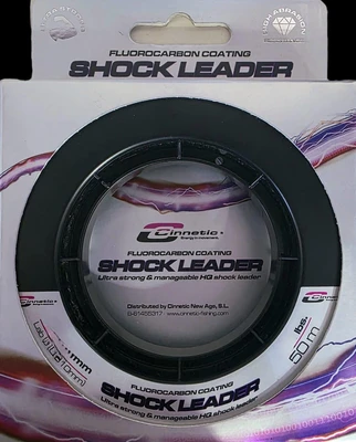 cinnetic 50M- shock leader fluorocarbon 0.55MM 40LB