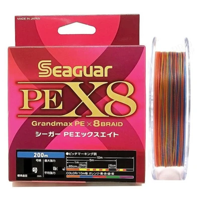 SEAGUAR - GRANDMAX PE X8 BRAID 200m 0.6PE 14LB