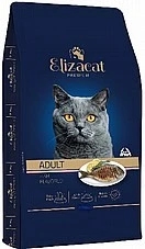 Elizacat אליזקט מזון יבש לחתולים בוגרים דגים 15kg