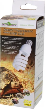 ReptiZoo-Desert Fluorescent נורת מדברית 26W UVB 10.0