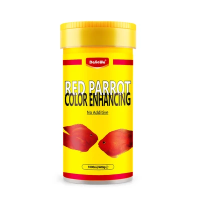 DAJIAWA מזון מגורען מחזק צבע לציקלידים ודגי תוכי 1000 מ"ל