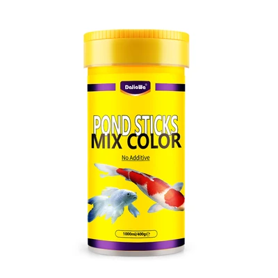 DAJIAWA -סטיקס מיקס במגוון צבעים מחזק צבע לדגי בריכות נוי 1000 מ"ל