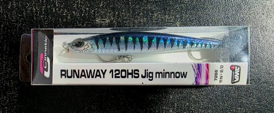 cinnetic - runaway 120hs jig minnow/37g