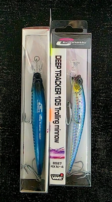 cinnetic - deep tracker 105 trolling minnow/17g MAX DIP 5 M