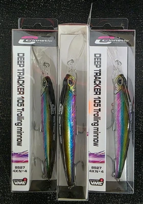 cinnetic - deep tracker 105 trolling minnow/17g MAX DIP 5 M