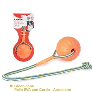 CAMON-כדור כתום צף במים עם חבל 9 ס"מ