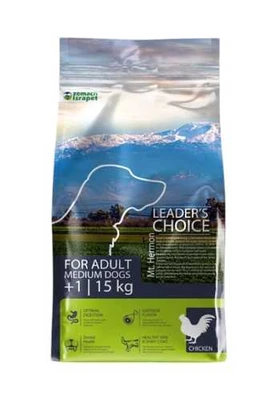 Leaders Choice לידר צויס 15 ק"ג מזון יבש לכלבים בוגרים בטעם עוף