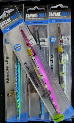 savage gear - 3d needle jig 120g