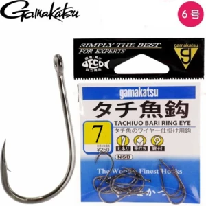 gamakatsu - 66809 tachiuo bari ring eye 6