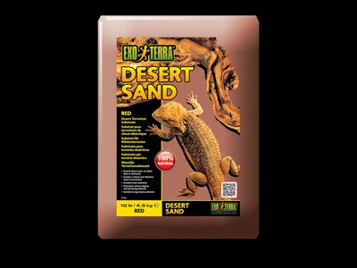 אקזוטרה מצע חול אדום לטרריום מדברי 4.5 ק"ג