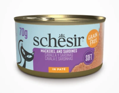 Schesir-שזיר גריל פטה מקרל וסרדין 70g