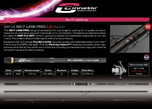 cinnetic - sky line pro lc hybrid 4.20m/113-250g - 9612-420