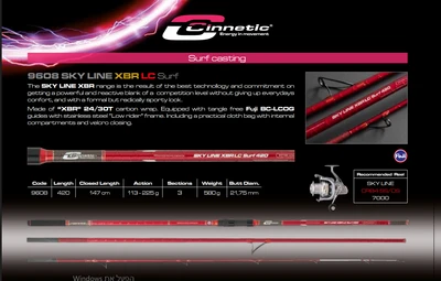 Cinnetic - Sky Line XBR LC 113-225g/4.2m - 9608-420