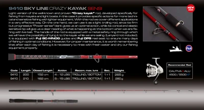 CINNETIC SKY LINE CRAZY KAYK SENSI 5-15 9410