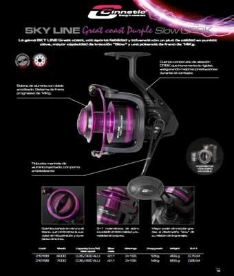 cinnetic - sky line 6000 slow crbk - 210199