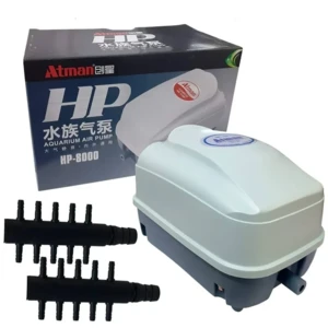מדחס אויר Atman HP 8000 - בעל 10 יציאות - 70 ליטר לדקה