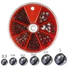 סט עופרת 6 מידות 60 גרם